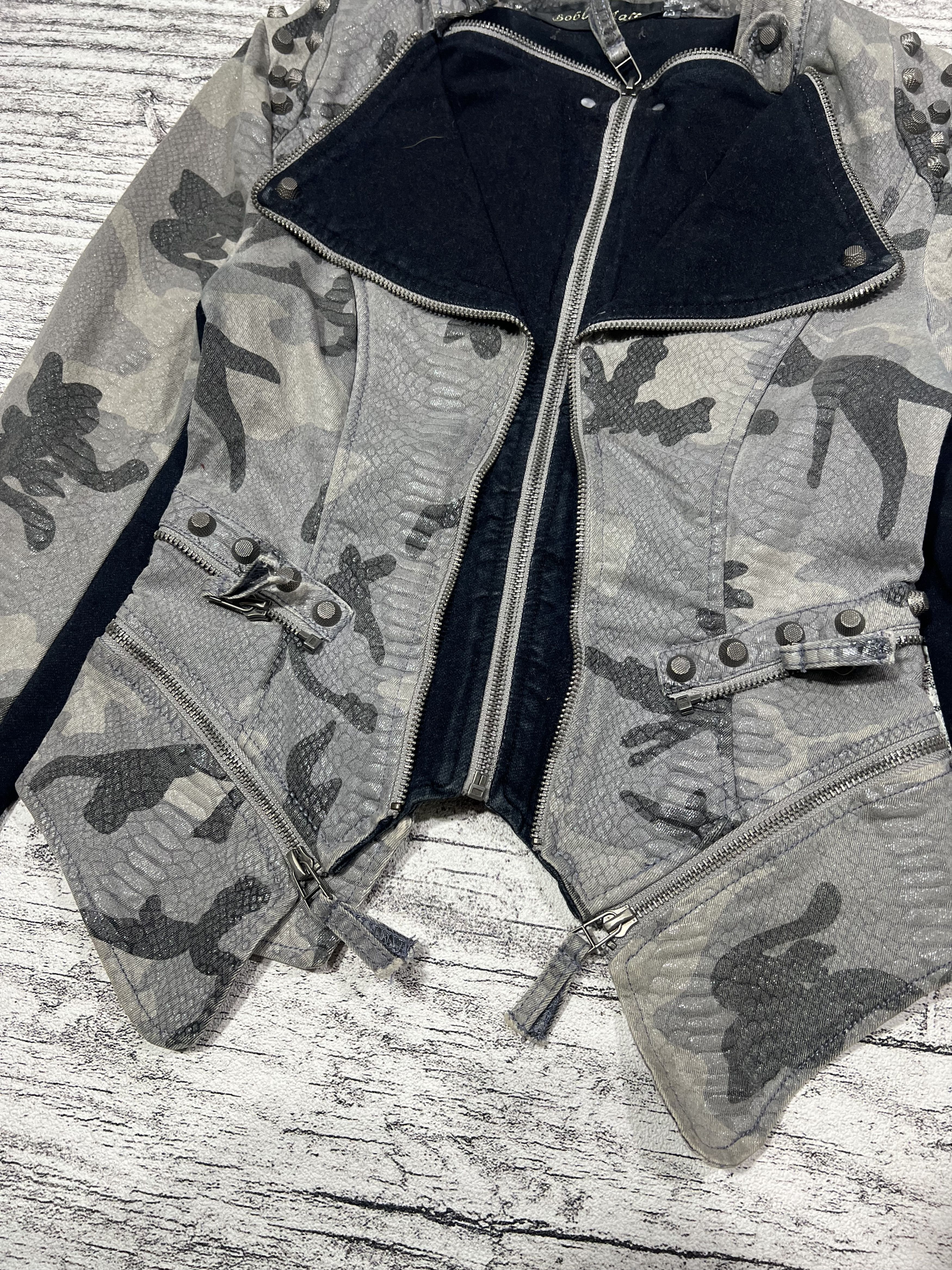 Japanese Brand 2000s Hysteric Snake Camo Vkei Studded y2k Lgb Ifsix Size US XS / EU 42 / 0 - 3 Thumbnail