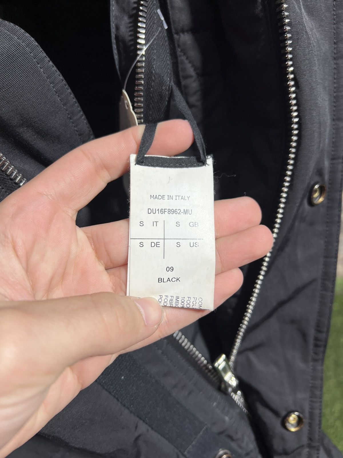 Rick Owens Drkshdw Rick Owens Drkshdw Fishtail Parka Size US S / EU 44-46 / 1 - 4 Thumbnail