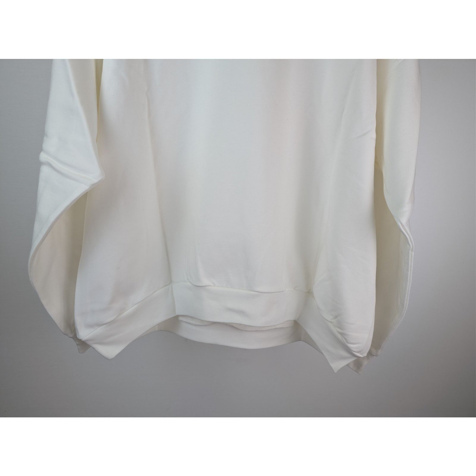 Balenciaga o1rshd1 Large Fit Hoodie in White / Red Size US L / EU 52-54 / 3 - 12 Thumbnail