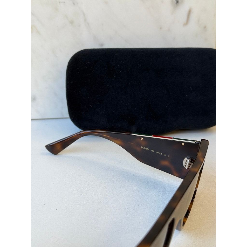 Gucci NEW Gucci GG1888S Brown Unisex Sunglasses Size ONE SIZE - 5 Thumbnail
