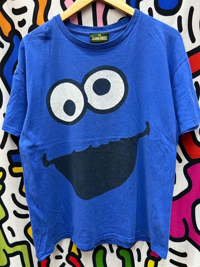 Vintage Vintage 2000s Sesame Street tshirt size L Size US L / EU 52-54 / 3 - 2 Thumbnail