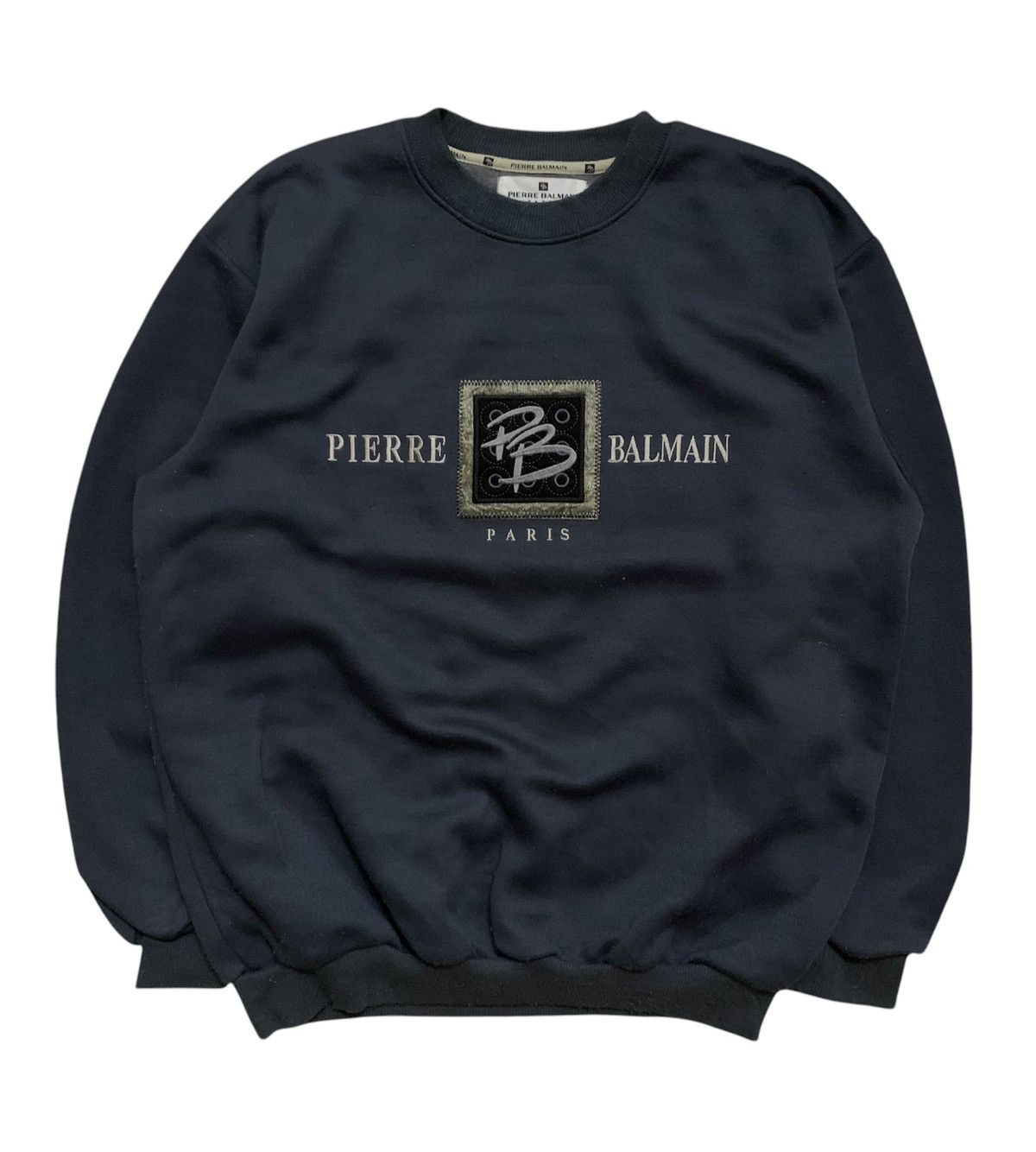 Pierre Balmain Vtg Pierre Balmain Paris Sweatshirt Size US M / EU 48-50 / 2 - 1 Thumbnail