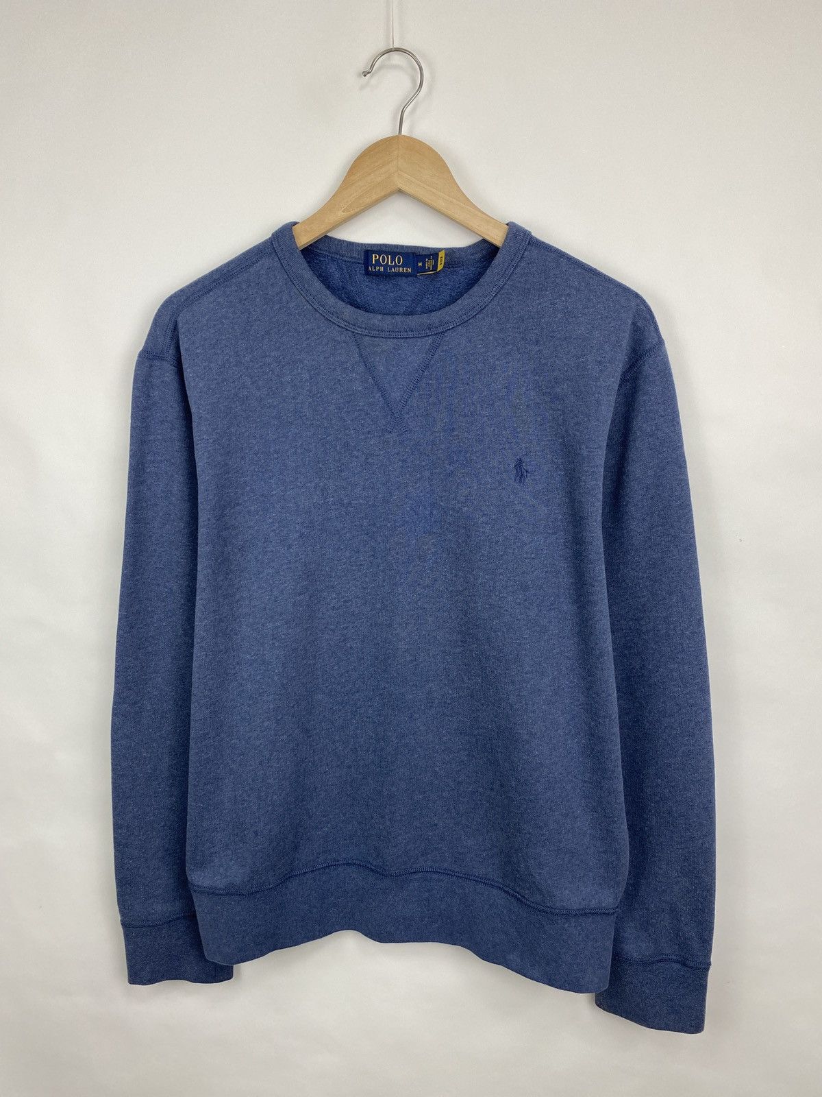 Polo Ralph Lauren 🇺🇸 Y2K Ralph Lauren Fleece Sweatshirt Retro Rare Chief Keef Size US M / EU 48-50 / 2 - 8 Thumbnail