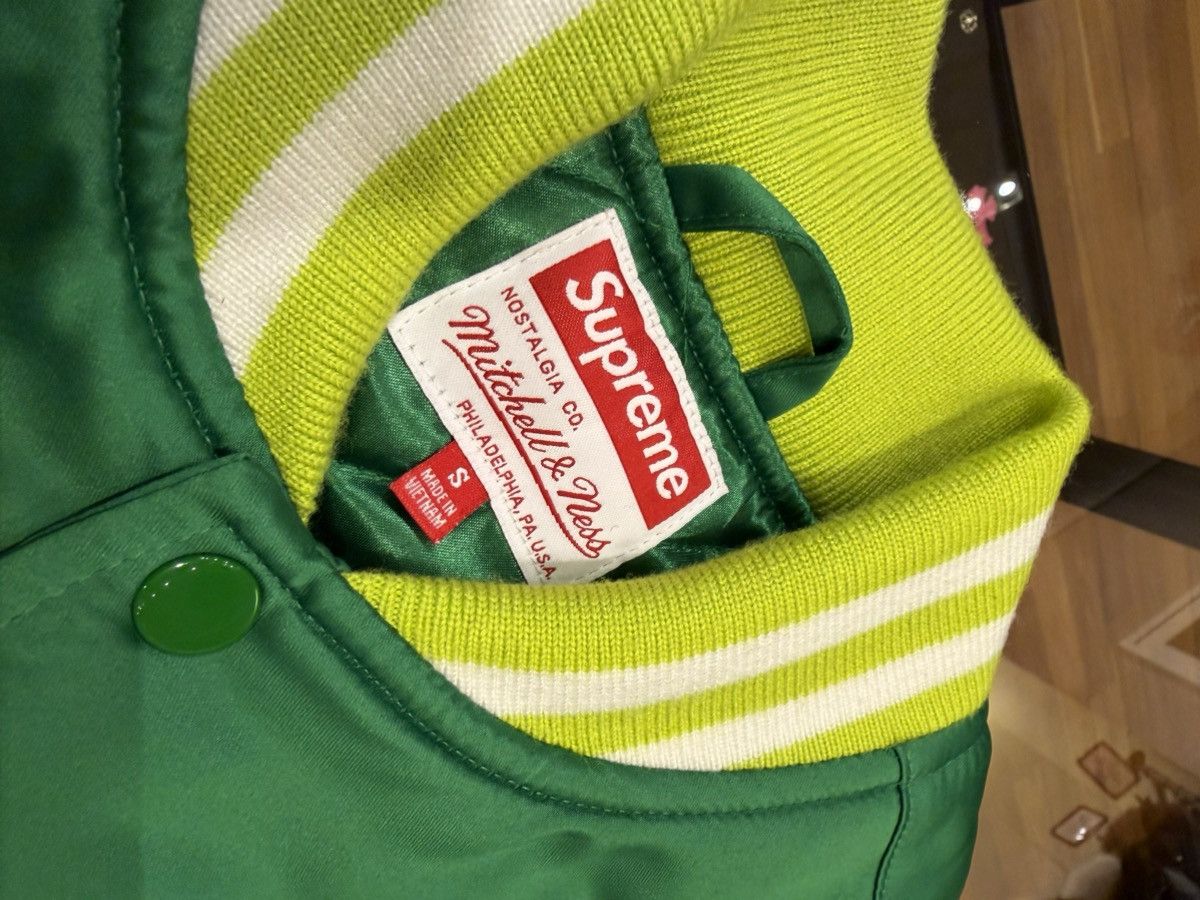 Mitchell & Ness × Supreme Supreme x Mitchell Ness Satin Varsity Jacket Size US S / EU 44-46 / 1 - 3 Thumbnail