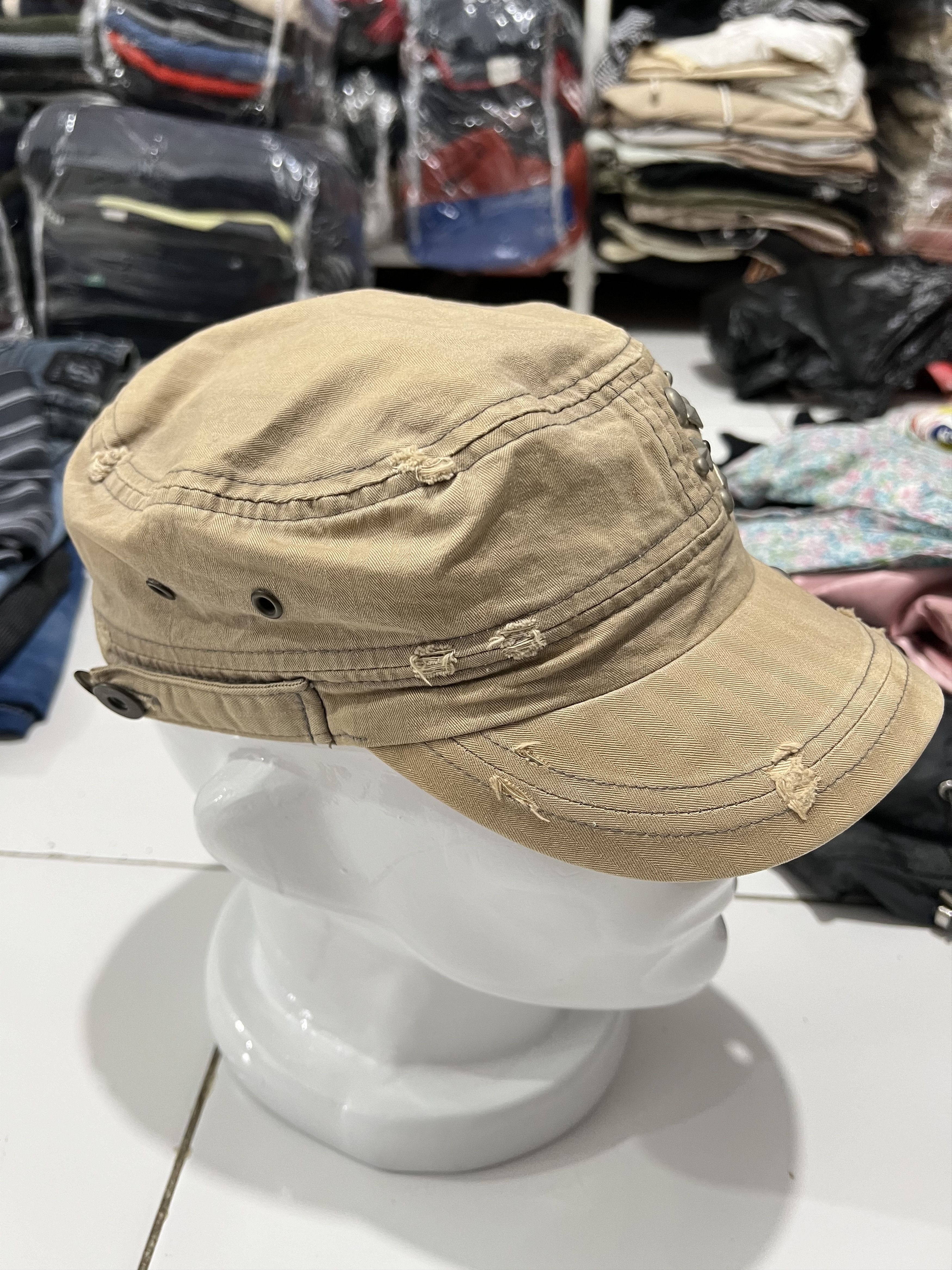Kapital 2000s Japaneee Cadet Cap Hysteric Distressed Studded y2k Lgb Size ONE SIZE - 3 Thumbnail