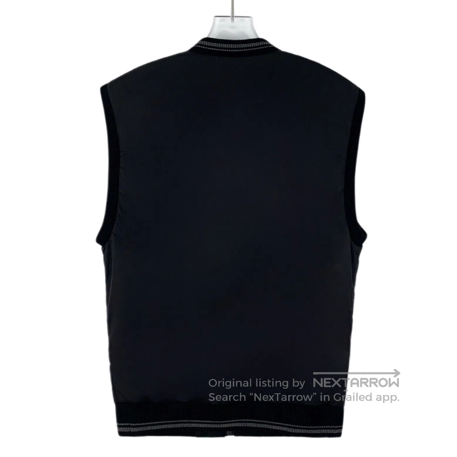 Dolce & Gabbana Dolce Gabbana Black Crown Bee Embroidery Stand Collar Zipp Size US S / EU 44-46 / 1 - 2 Thumbnail