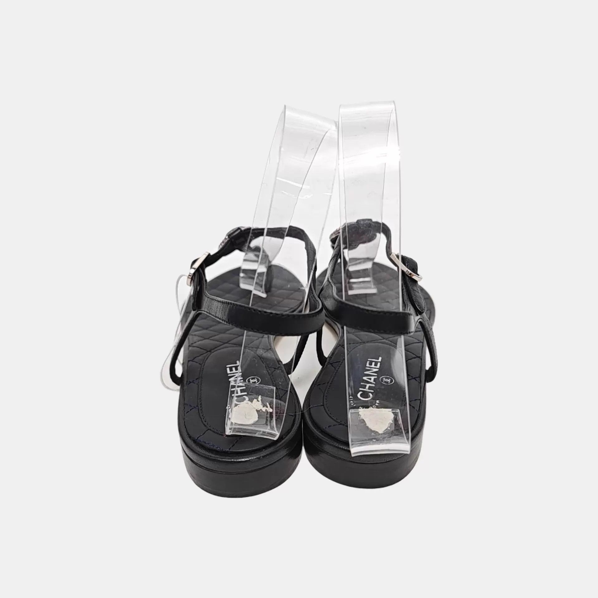 Chanel Chanel Sandals 38 Size US 7.5 / IT 37.5 - 7 Thumbnail