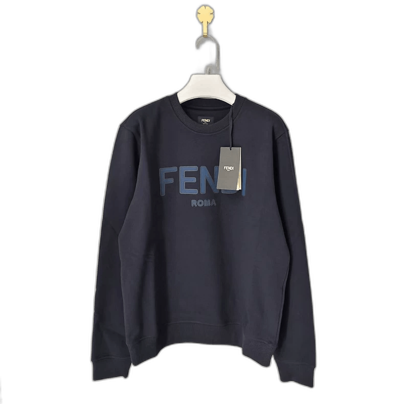 fendi large logo sweatshirt with tags