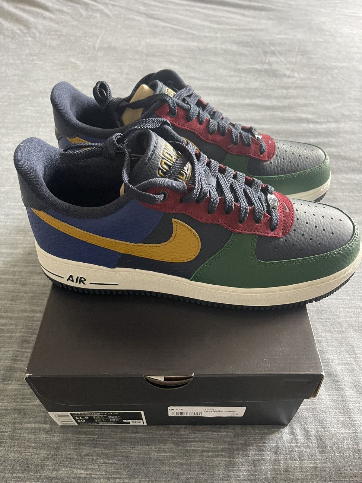 Nike AIR FORCE 1 COMMAND GORGE GREEN Size US 10 / EU 43 - 2 Thumbnail