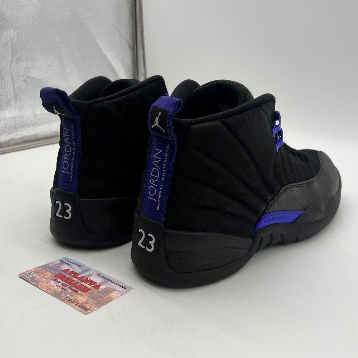 Jordan Brand Air Jordan 12 Dark Concord Size US 12 / EU 45 - 5 Thumbnail