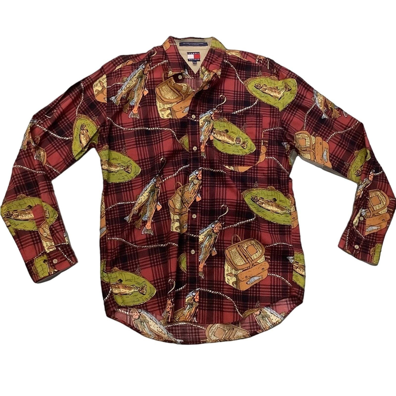 Tommy Hilfiger 1990's Tommy Hilfiger Long sleeve Shirt Size US XL / EU 56 / 4 - 1 Thumbnail