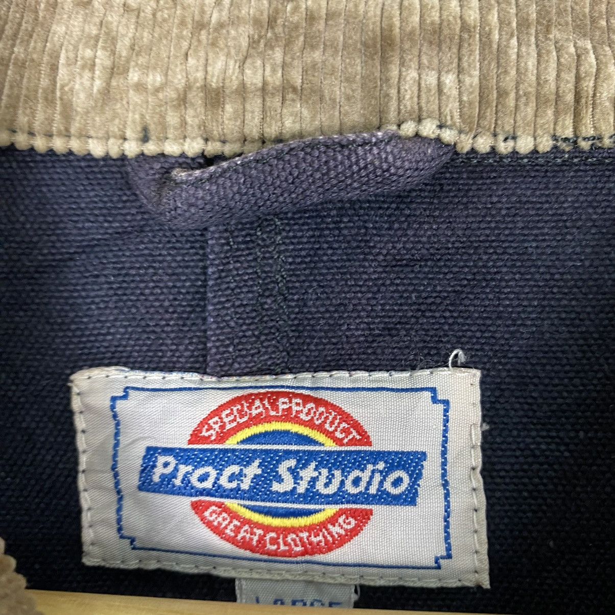 Japanese Brand Pract Studio Chore Jacket Inspired Carhatt Detroit Size US L / EU 52-54 / 3 - 12 Thumbnail