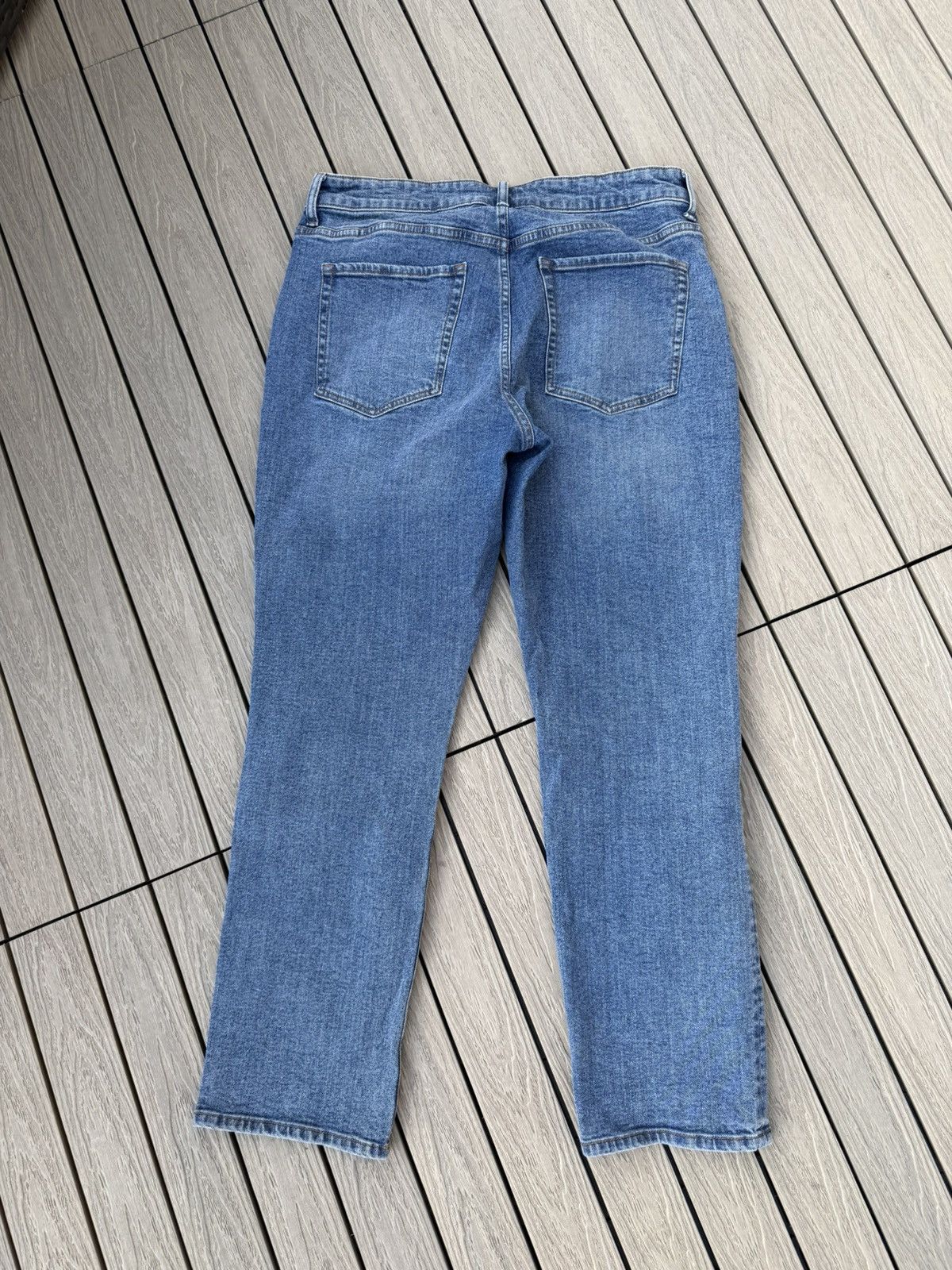 Quince Quince Premium Stretch Denim Jeans Medium Wash Size 34x30 Size US 34 / EU 50 - 2 Thumbnail
