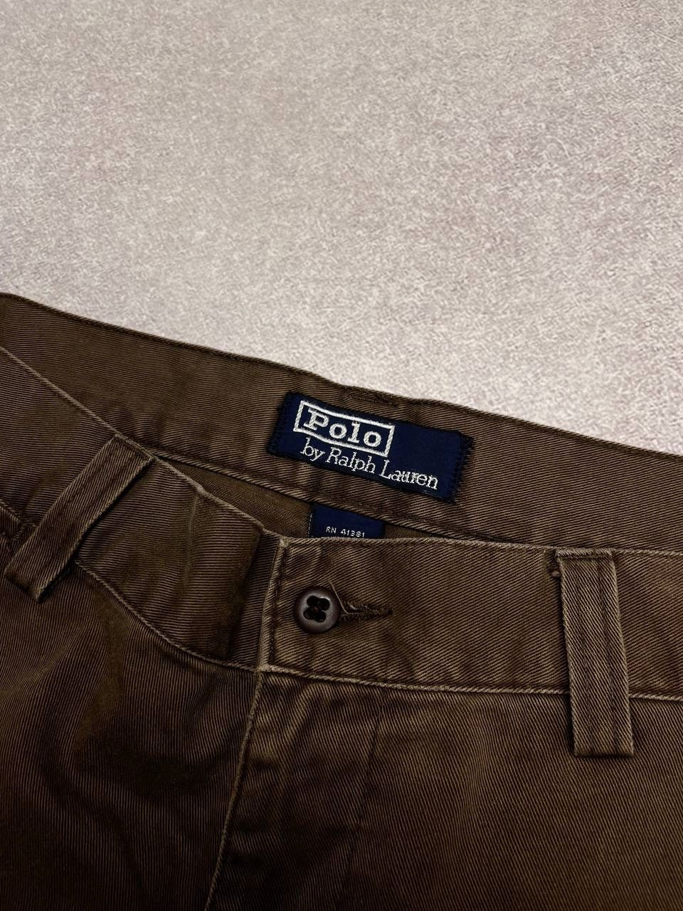 Polo Ralph Lauren × Vintage Vintage Polo Ralph Lauren Baggy Brown Denim Jeans Y2K 34 Size US 34 / EU 50 - 5 Thumbnail