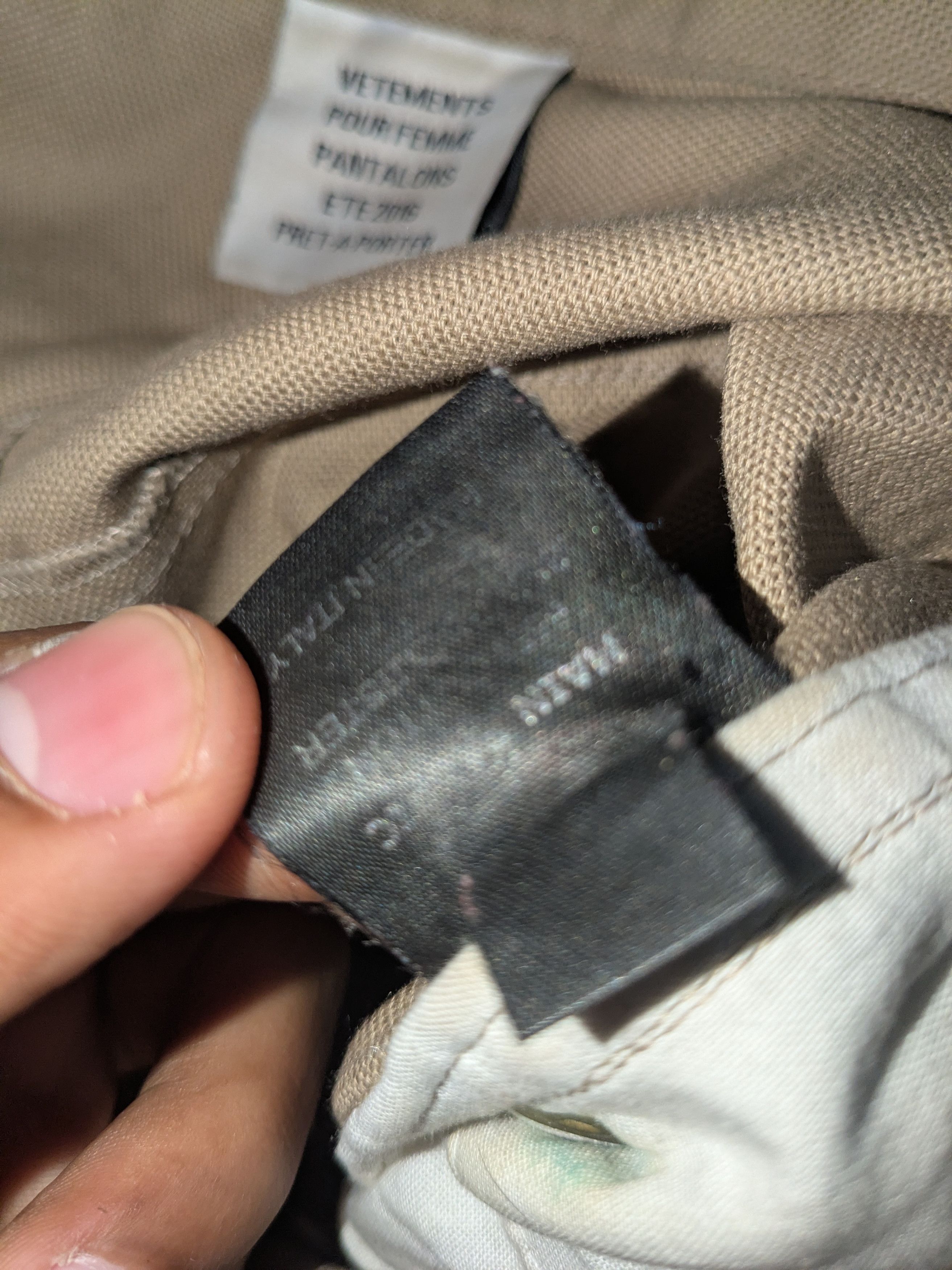 Vetements VETEMENTS DOUBLE KNEE CARPENTER PANTS Size 27" / US 4 / IT 40 - 7 Thumbnail
