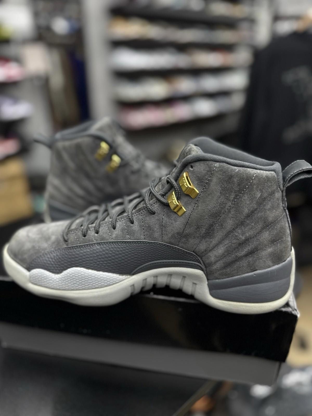 Jordan Brand Size 10.5 - Jordan 12 Retro Dark Grey 2017 (130690-005) Size US 10.5 / EU 43-44 - 4 Thumbnail