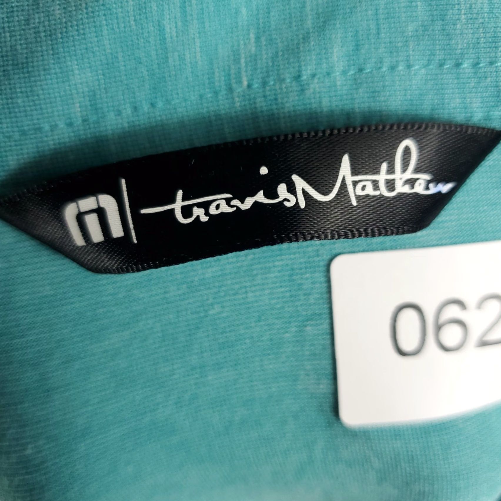 TravisMathew VINTAGE Travis Mathew Polo Shirt Mens 2XL Teal Striped Short Sleeve Golf Casual Shirt Mens 2XL Teal Striped Polo Size US XXL / EU 58 / 5 - 7 Thumbnail