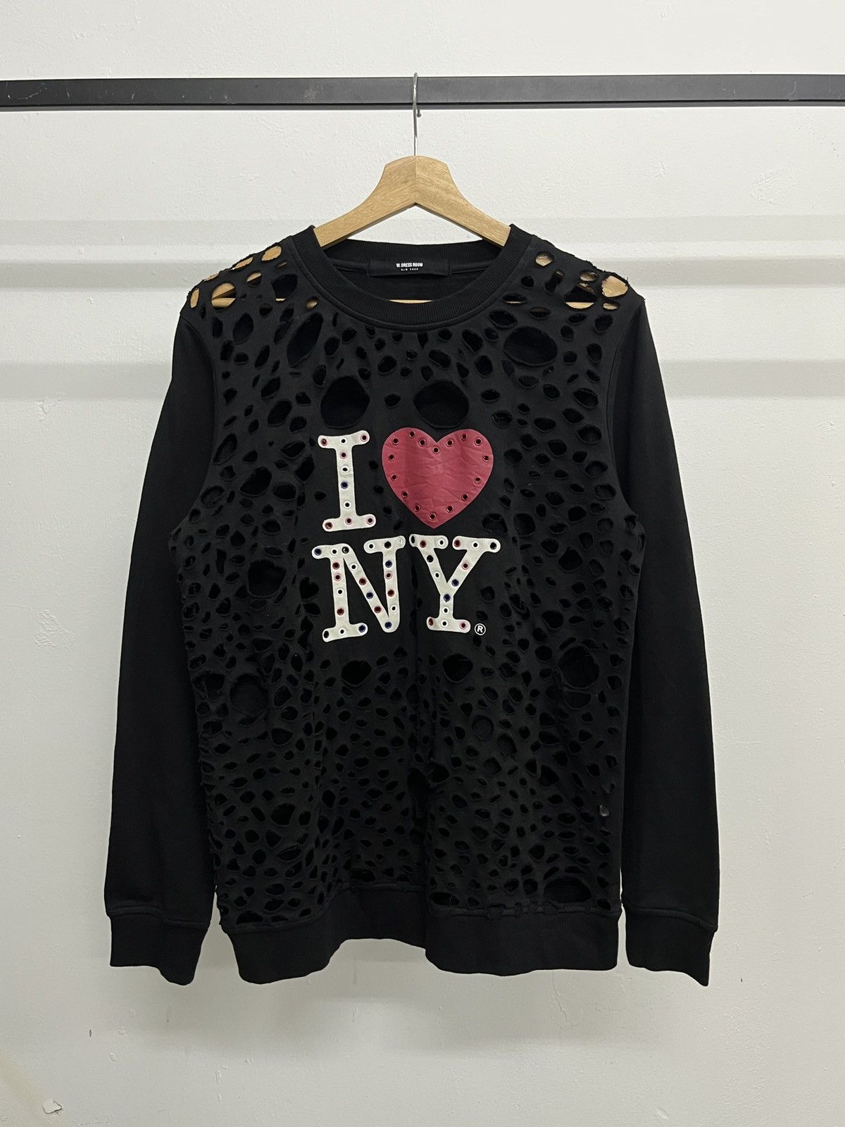 14th Addiction I Love NY Distressed inspired Raf Simons Alexander Digenova Size US M / EU 48-50 / 2 - 1 Thumbnail