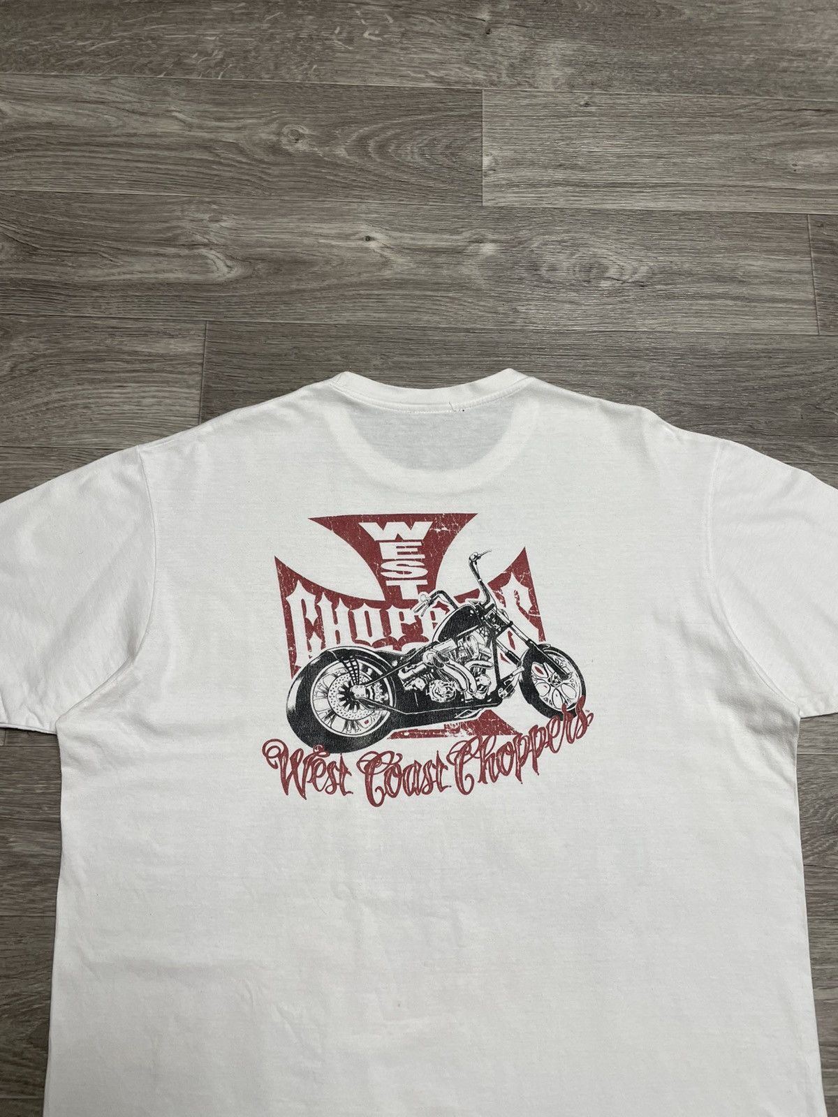 West Coast Choppers Vintage West Coast Choppers Fuck Everybody T-Shirt Size US XL / EU 56 / 4 - 10 Thumbnail