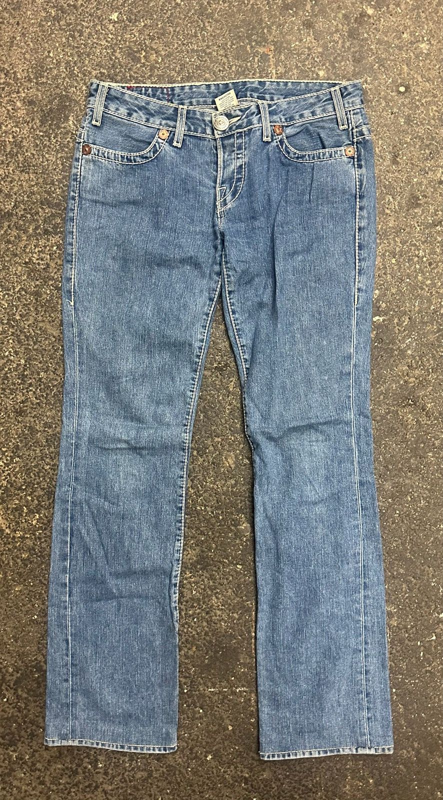 Y2k true religion flare jeans