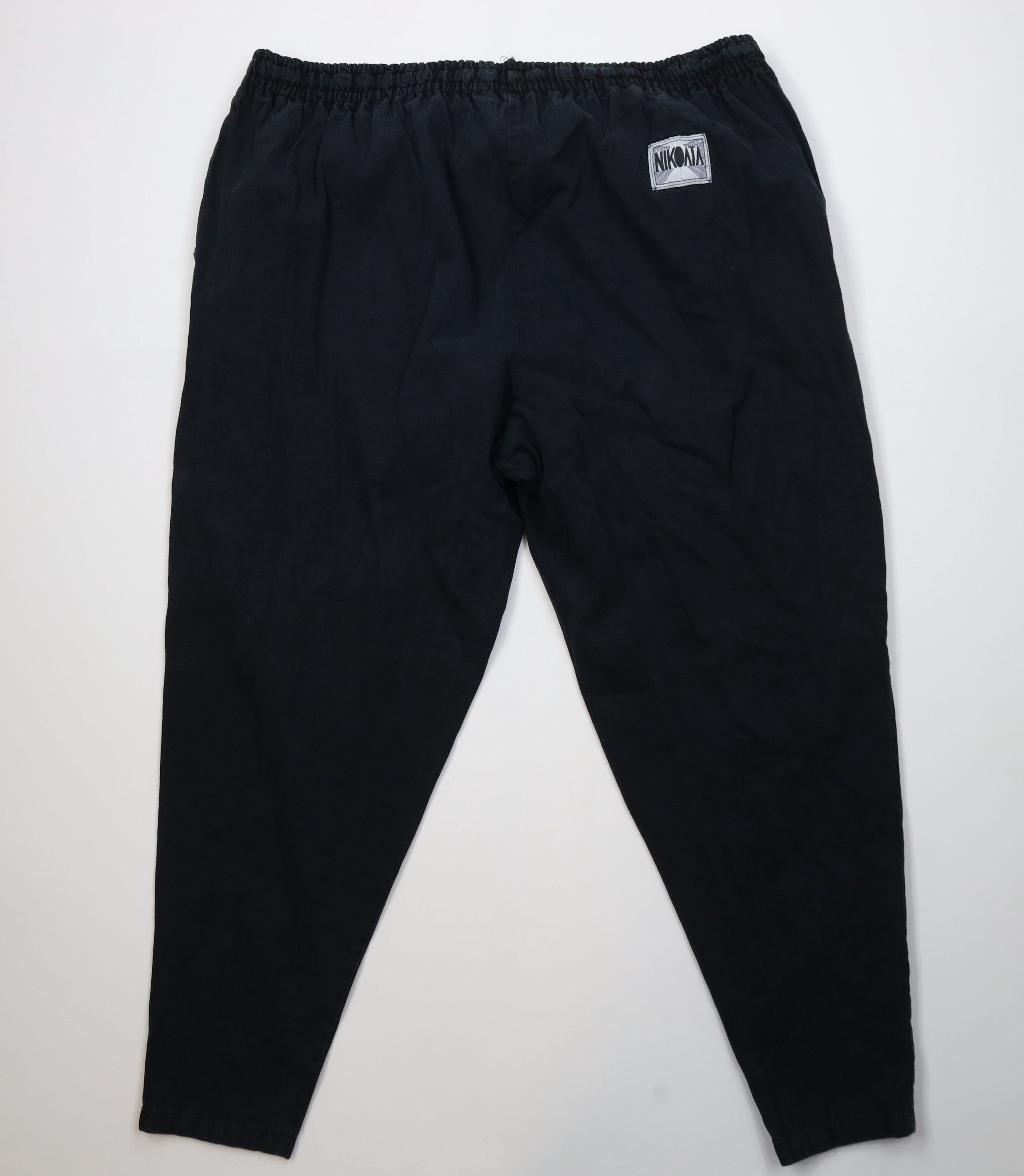 Vintage Vintage 90s Streetwear Tapered Leg Harem Pants Black USA Size US 40 / EU 56 - 9 Thumbnail