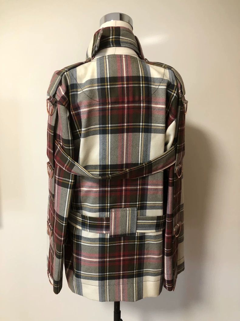 Vivienne Westwood Vivienne Westwood Tie-on plaid jacket coat Size S / US 4 / IT 40 - 3 Thumbnail