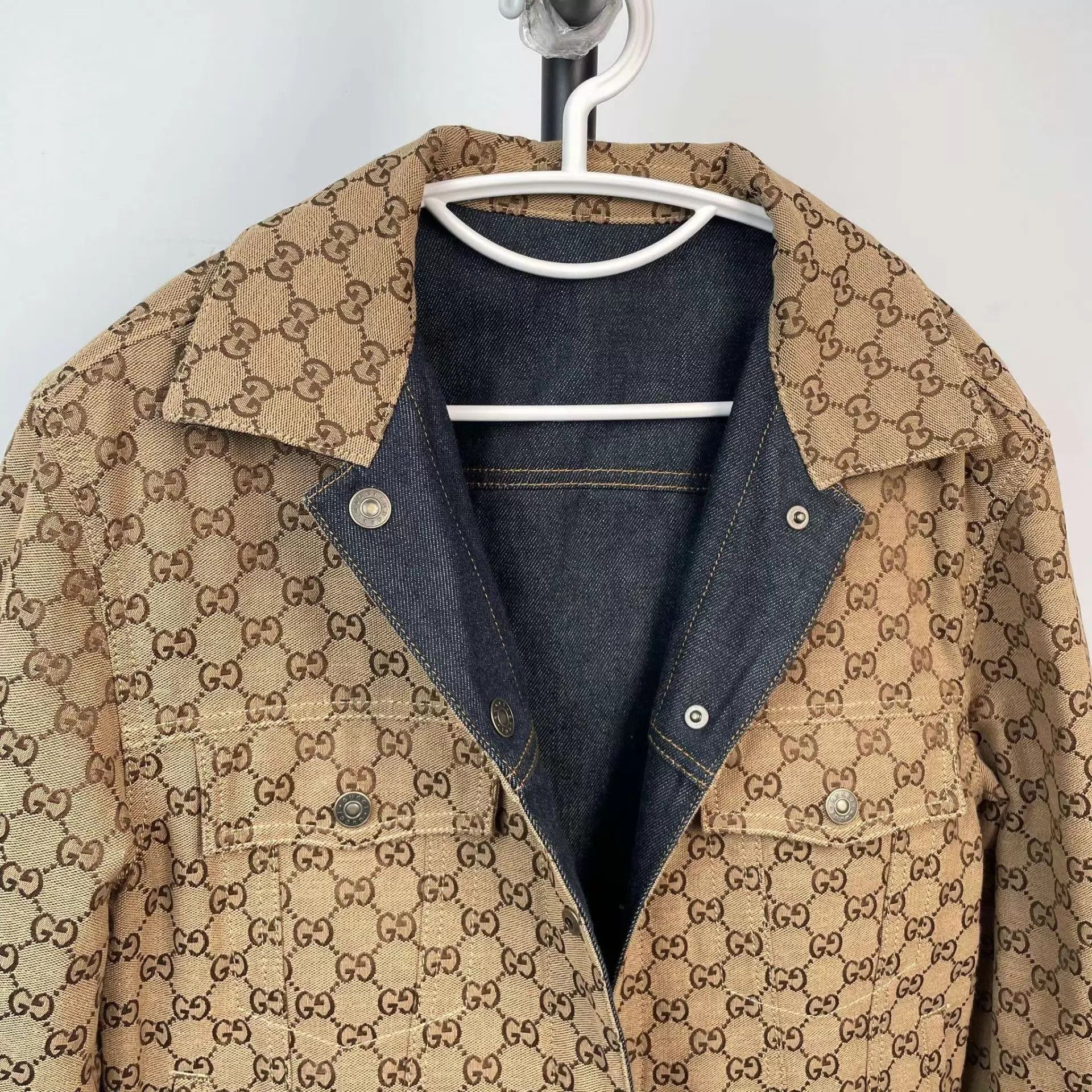 Gucci Gucci denim double-faced 44 jacket new with tags Size US S / EU 44-46 / 1 - 7 Thumbnail