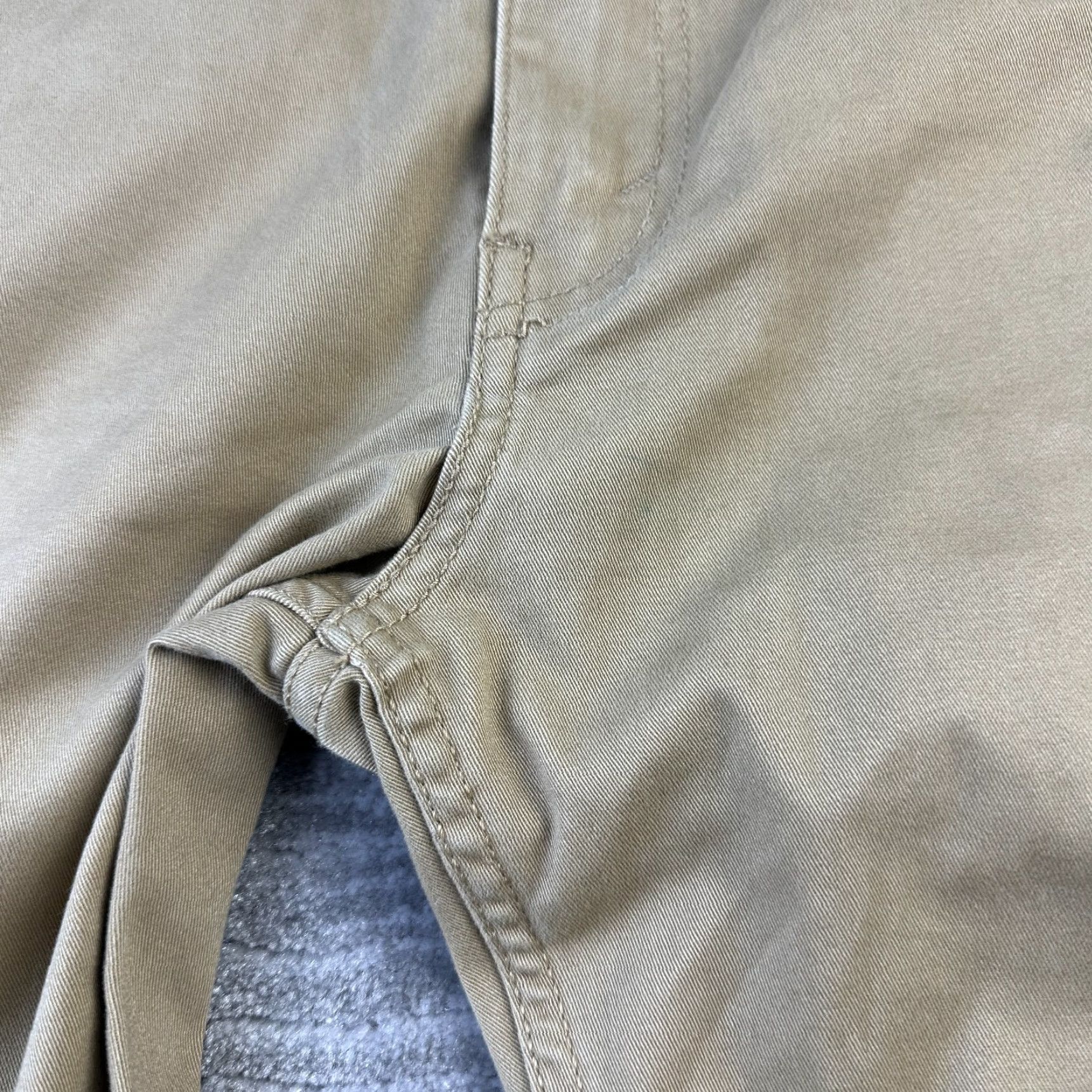 Levi's Levi's 511 Slim Pants Mens 32x32 Beige Chino Flat Front 5-Pocket Casual Vintage: No Size US 32 / EU 48 - 5 Thumbnail