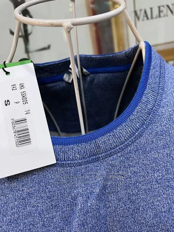 Kenzo KENZO Women's M Blue Cotton Tiger Sweater . Size M / US 6-8 / IT 42-44 - 4 Thumbnail