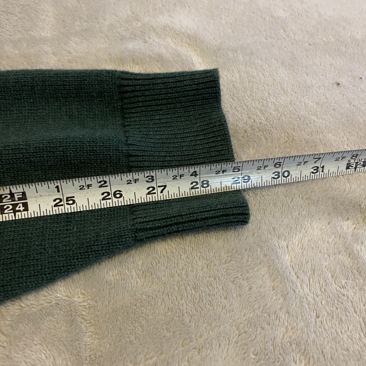 L.L. Bean LL Bean Sweater Adult XL Green Quarter Zip Sweatshirt Size US XL / EU 56 / 4 - 8 Thumbnail