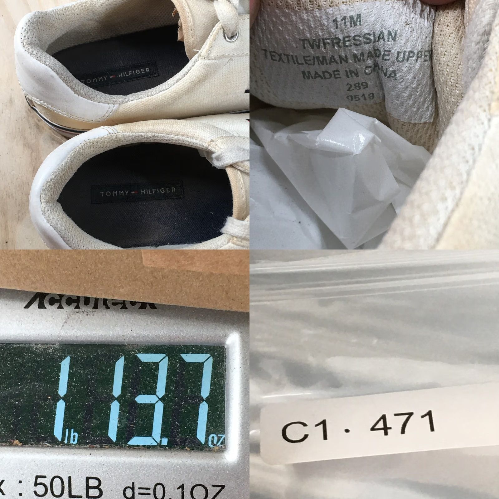 Tommy Hilfiger Tommy Hilfiger Shoes Womens 11 M Fressian Cap Toe Casual Sneakers White Canvas Size ONE SIZE - 9 Thumbnail