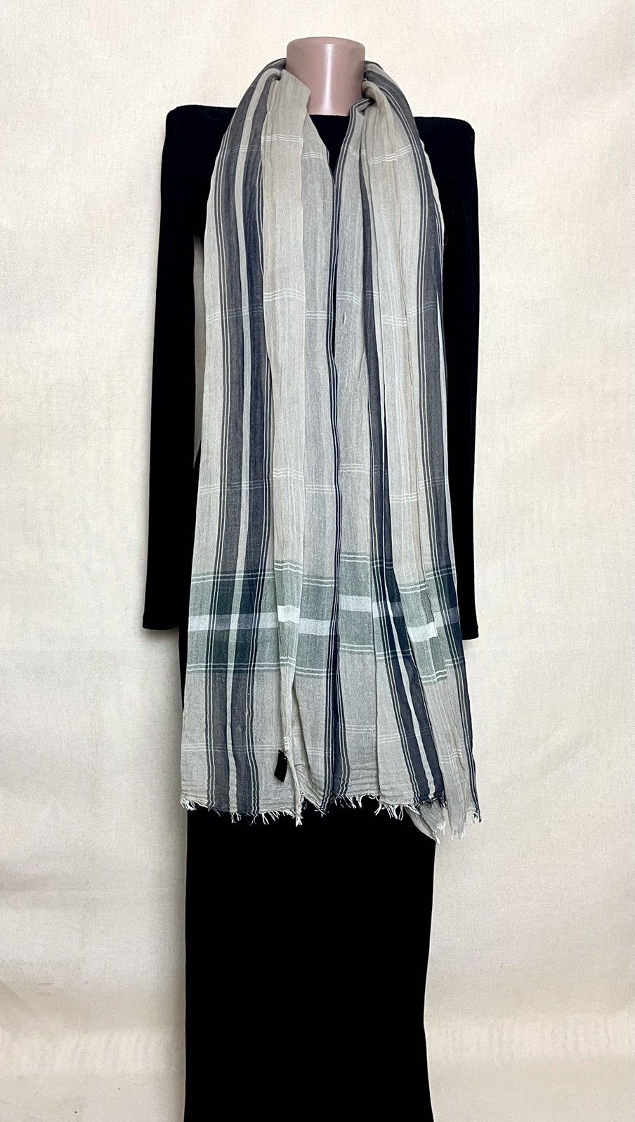 Franco Ferrari Franco Ferrari wool linen silk scarf Size ONE SIZE - 3 Thumbnail