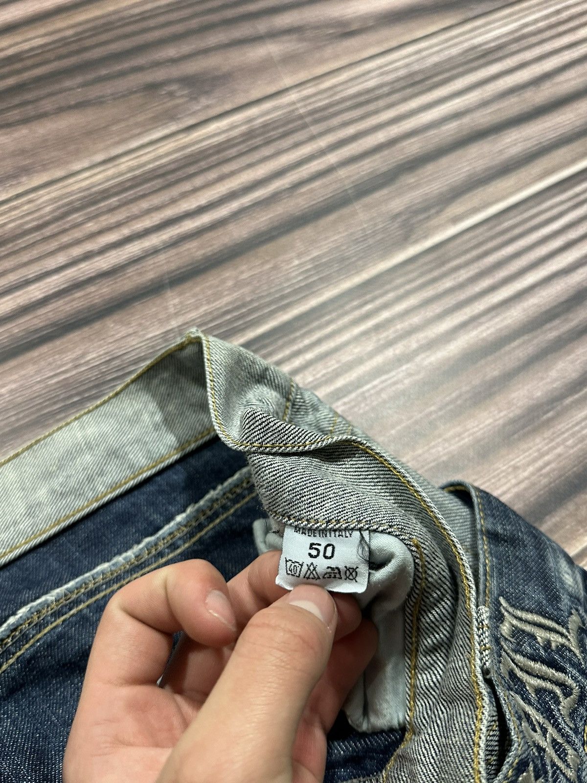 Japanese Brand Vintage Japanese Brand Distressed Jeans Angel Devil Size US 34 / EU 50 - 9 Thumbnail