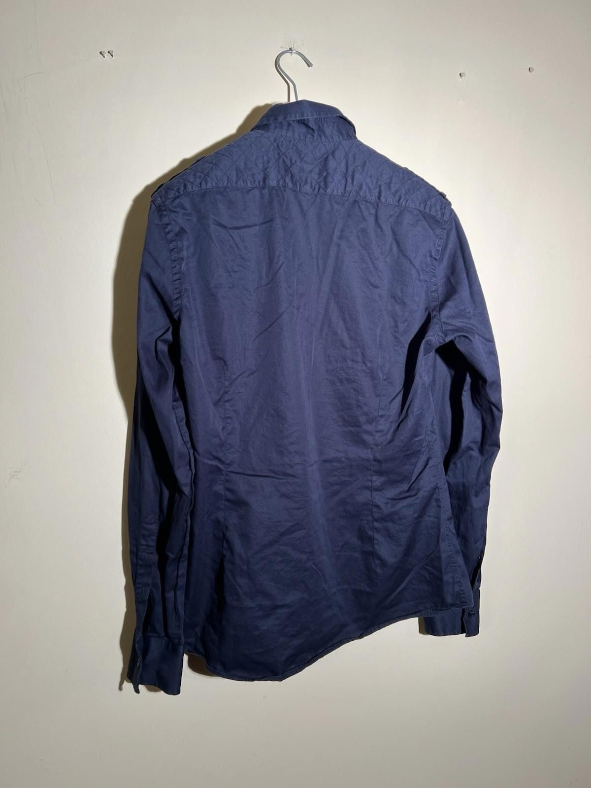Gucci Pre-Owned Gucci Button Up Long Sleeve Shirt Cotton 41/16 Size US M / EU 48-50 / 2 - 5 Thumbnail