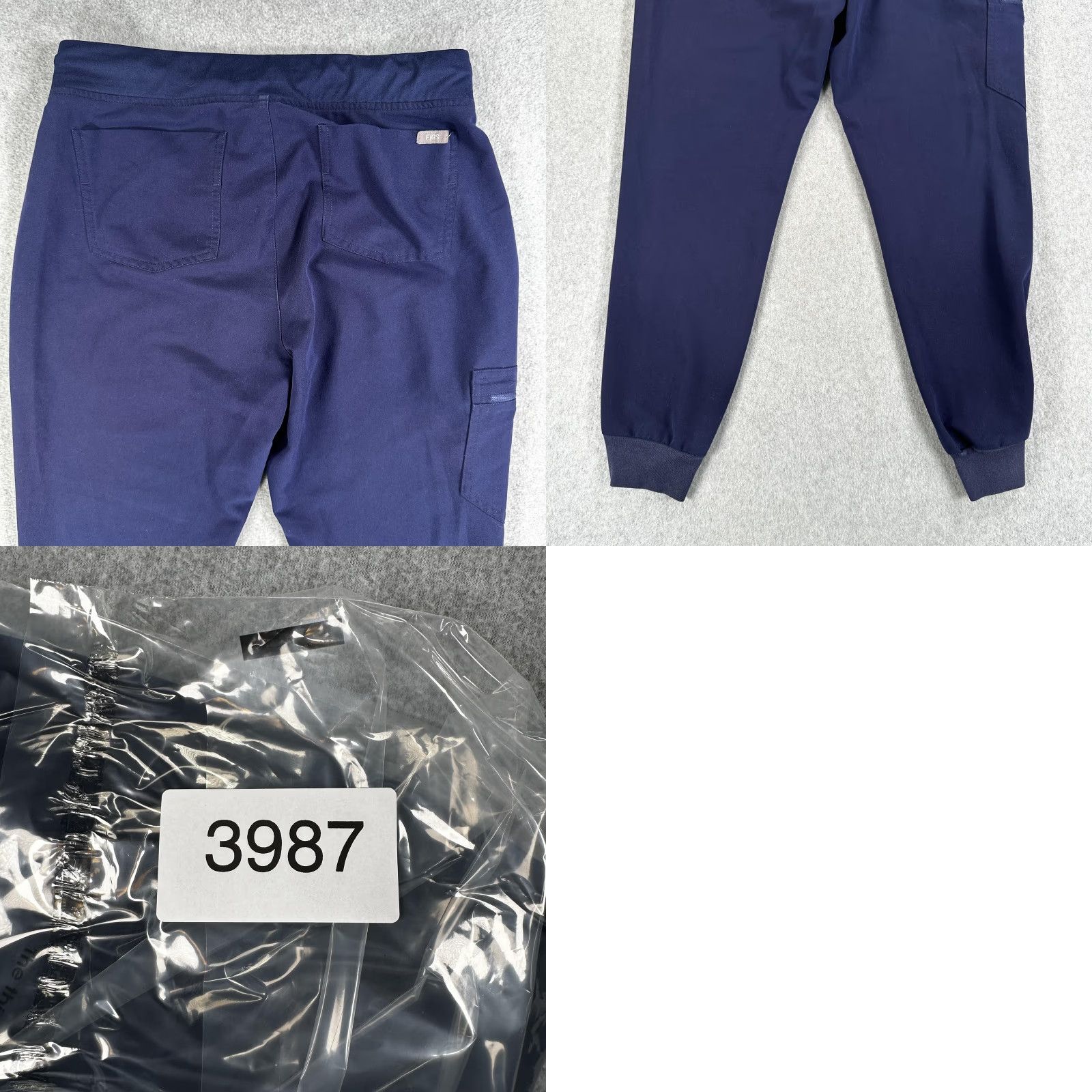 Vintage FIGS Jogger Scrub Pants Mens Medium Blue Technical Collection Cuffed W18SW2005 Size US 31 - 8 Thumbnail