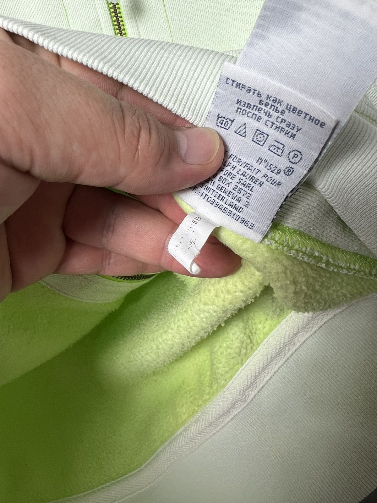 Polo Ralph Lauren Polo Ralph Lauren Mint Zip Up Hoodie Pony Logo Size US S / EU 44-46 / 1 - 15 Thumbnail