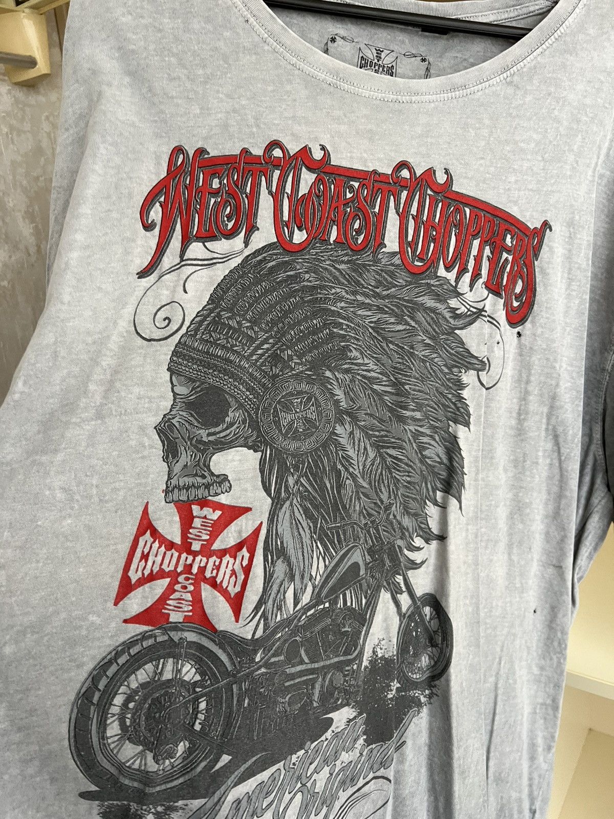 West Coast Choppers Vintage West Coast Choppers Tee T-Shirt Motorcycle Size US XXL / EU 58 / 5 - 8 Thumbnail