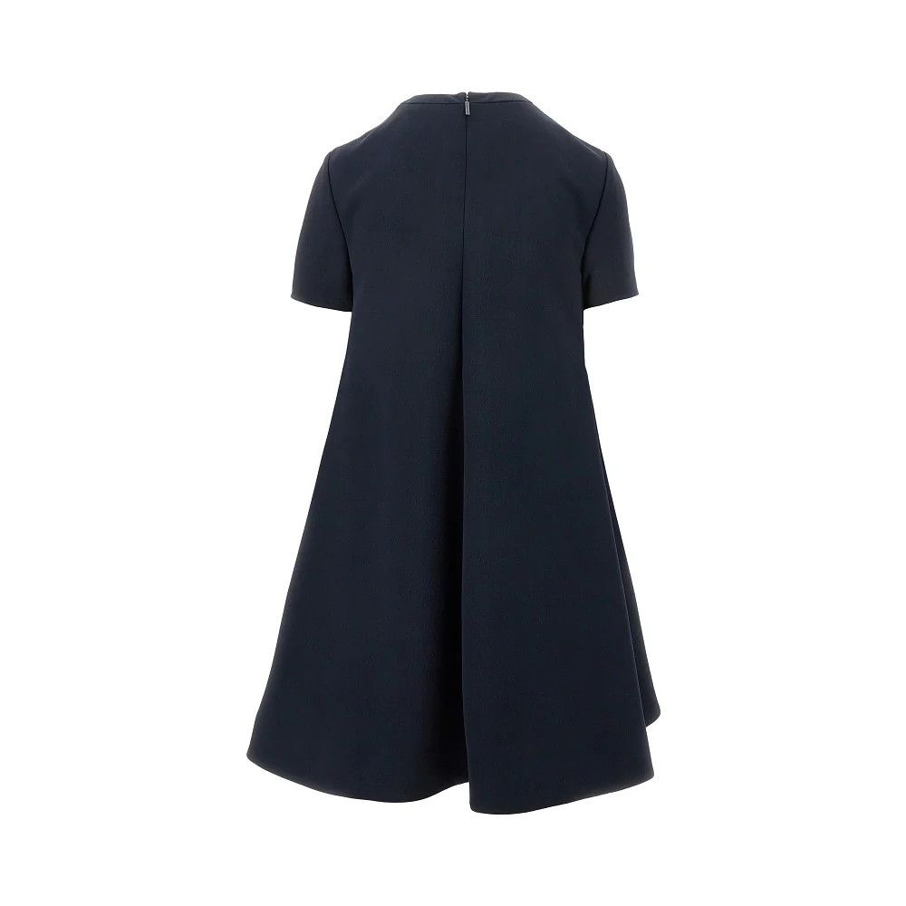 Valentino o1s22i1n0924 Structured Couture Mini Dress in Blue Size M / US 6-8 / IT 42-44 - 3 Thumbnail