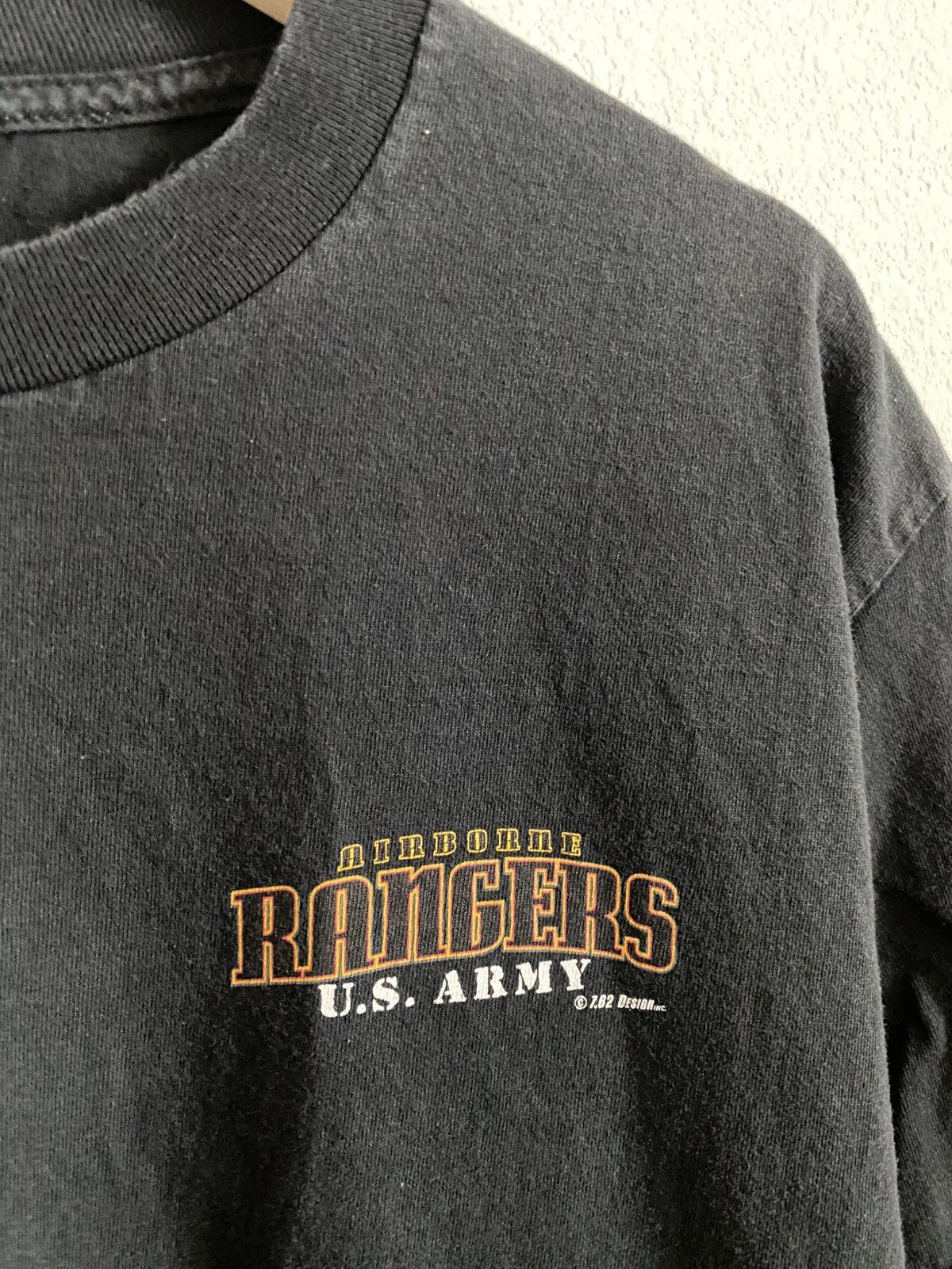 Other Vintage 00s US Army Skull Airborne Military Gun Tee Size US L / EU 52-54 / 3 - 5 Thumbnail