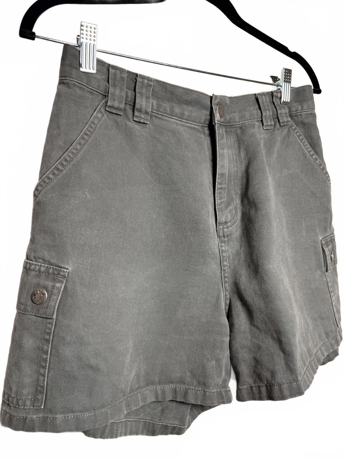 Lee Vintage 90s Faded Green Shorts Cargo Size 32" / US 10 / IT 46 - 1 Thumbnail