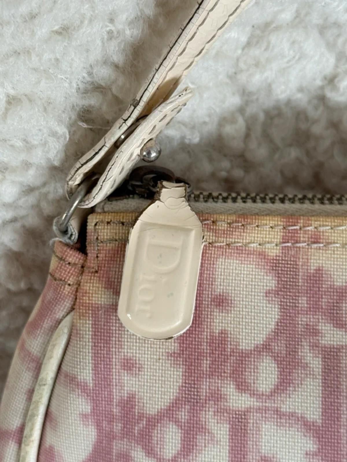 Dior Christian Dior Pink Monogram Pochette Size ONE SIZE - 12 Thumbnail
