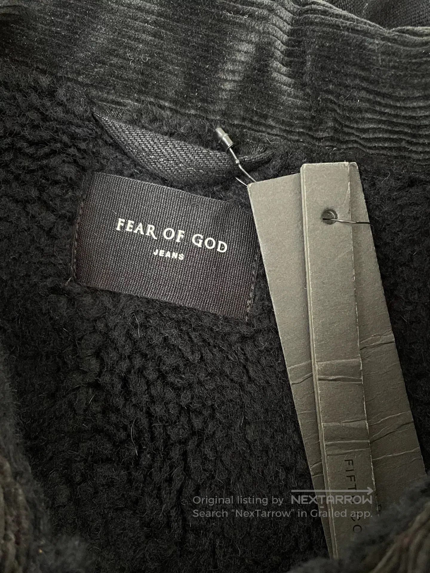 Fear of God Fear of God 5th Heavy Lamb Wool Denim Jacket. Size US M / EU 48-50 / 2 - 3 Thumbnail