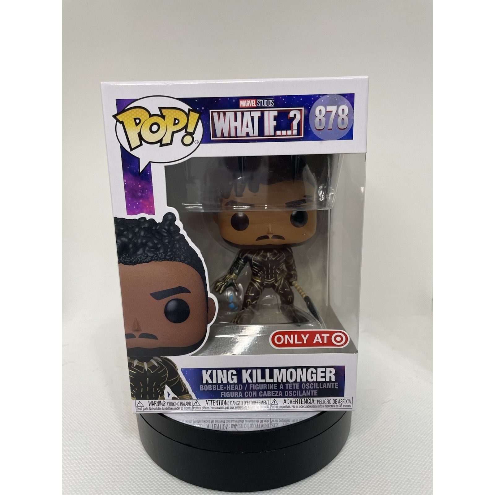 Marvel Comics Funko Pop! King Killmonger Target Exclusive #878 Size ONE SIZE - 1 Thumbnail