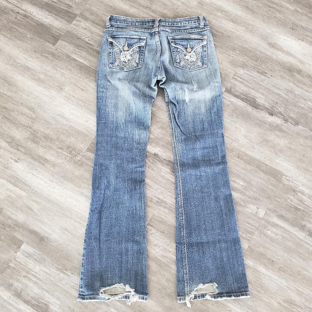 Designer Denim Detailed TJ Bootcut Jean Size 28" / US 6 / IT 42 - 2 Thumbnail