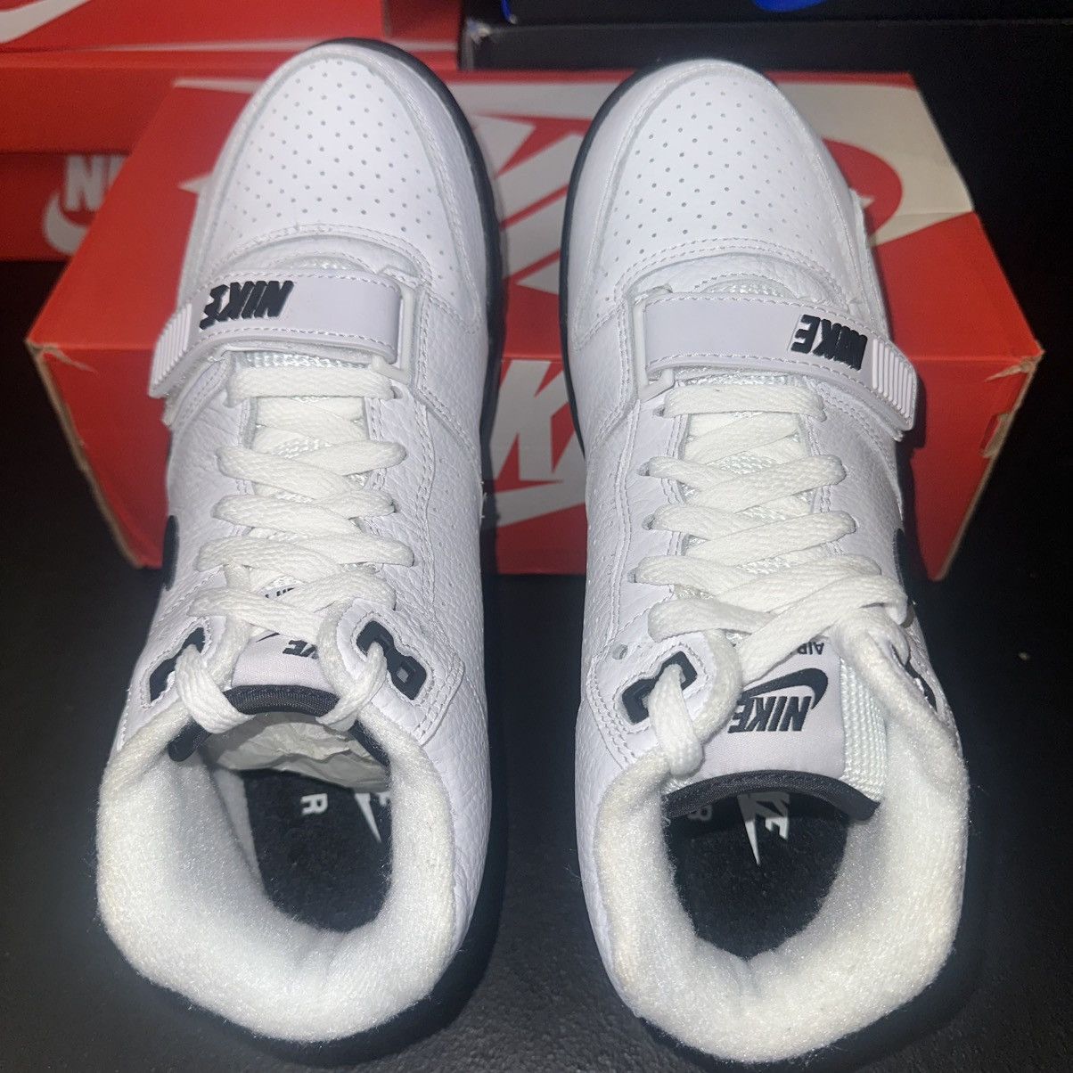 Nike Size 7.5 - Men Nike Air Trainer 1 White Black FB8066-100 Size US 7.5 / EU 40-41 - 3 Thumbnail