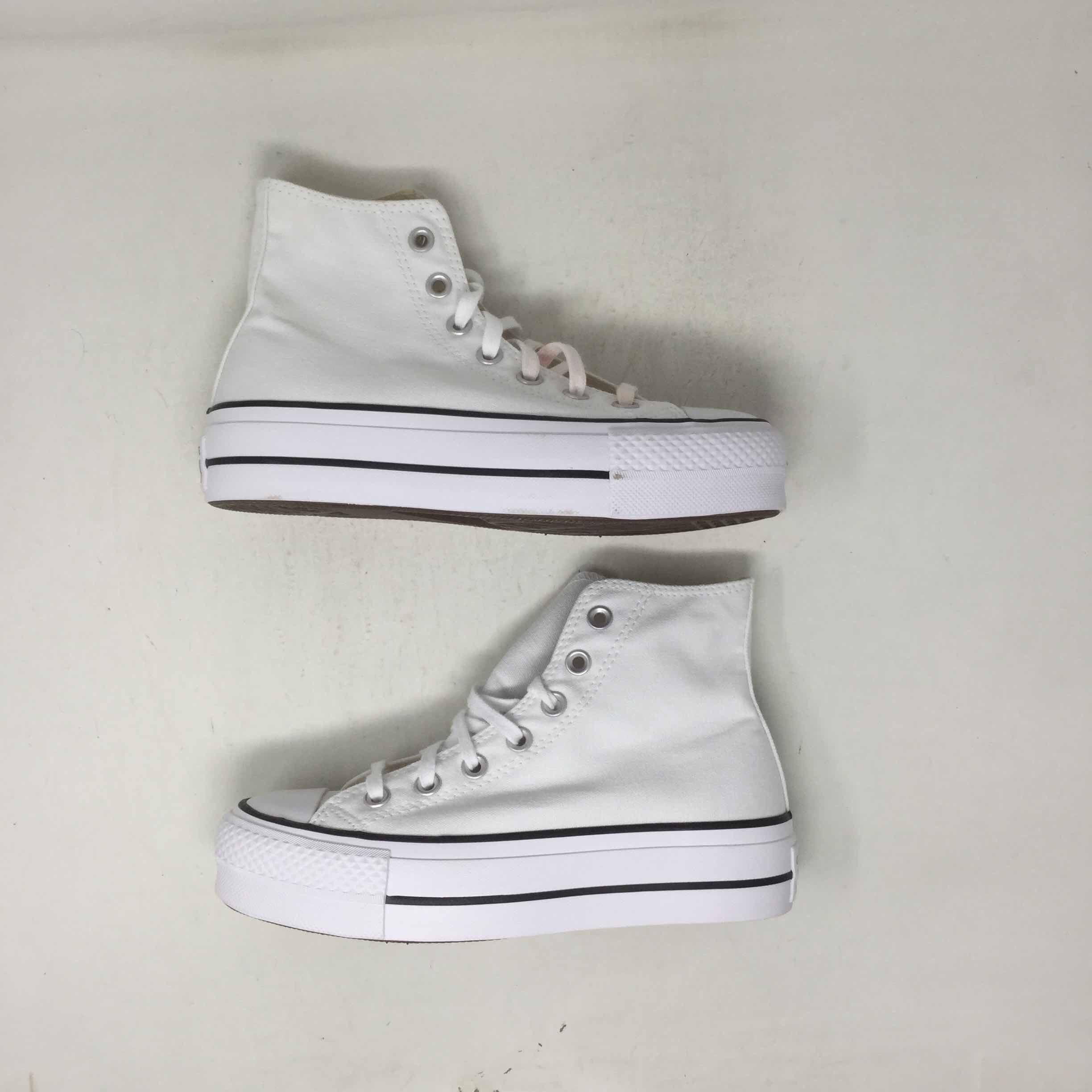 Converse Chuck Taylor All Star Platform High White Size US 5.5 / IT 35.5 - 1 Preview