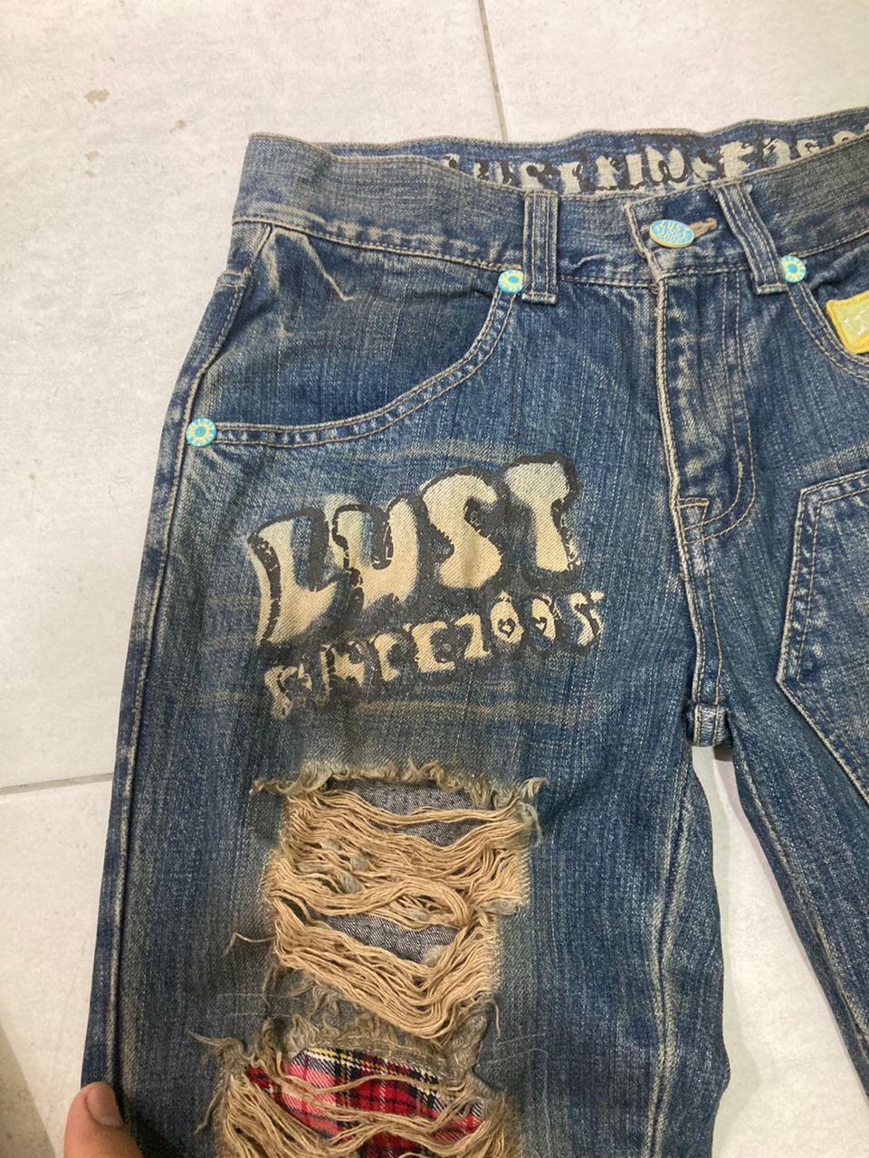 Hysteric Glamour Distressed Denim Size US 30 / EU 46 - 12 Thumbnail