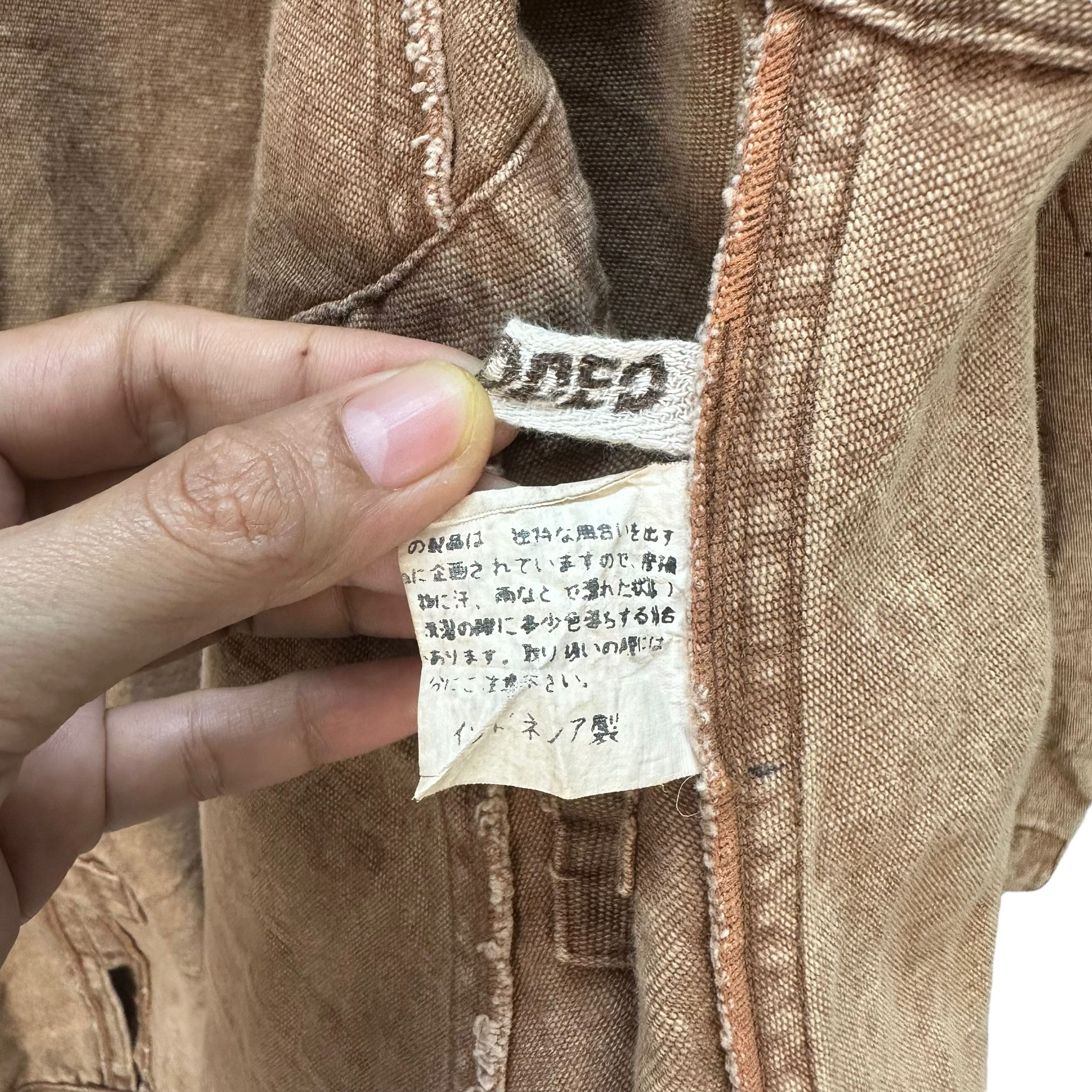 Japanese Brand EL RODEO BACK BIG LOGO PONCHO CAPE COAT #8609-017 Size S / US 4 / IT 40 - 11 Thumbnail