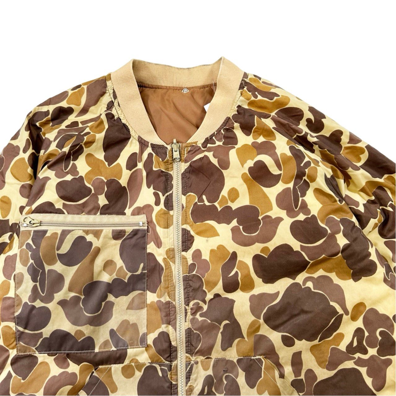 Vintage Vintage 90s Camo All Over Print Military Jacket Size US XL / EU 56 / 4 - 1 Thumbnail