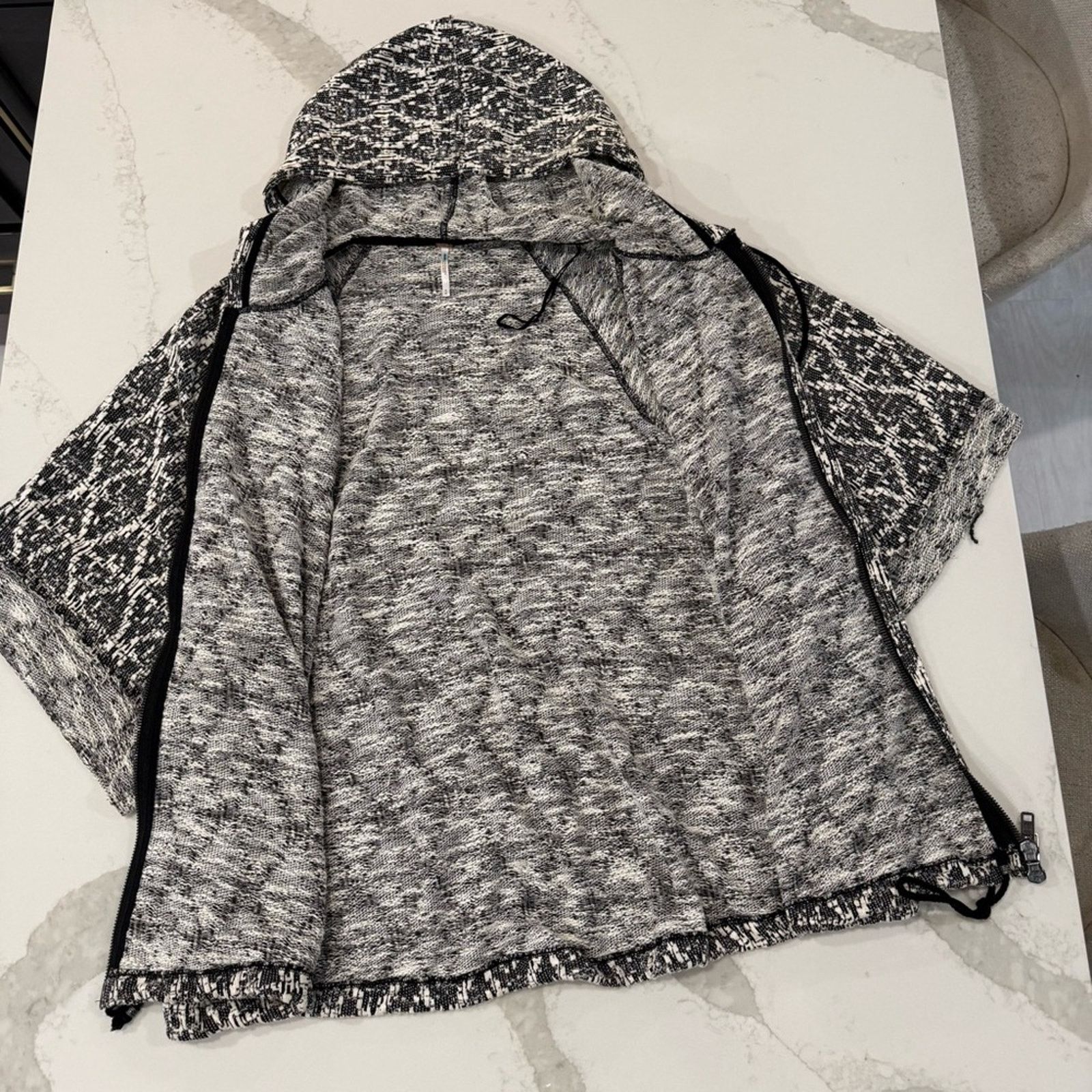 Free People Free People Santa Fe Jacquard Kimono Hoodie Womens Medium Size M / US 6-8 / IT 42-44 - 13 Thumbnail